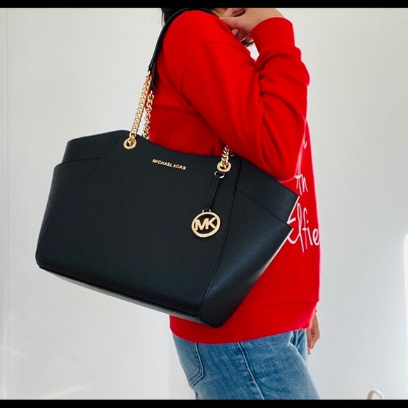 Michael Kors Jet Set LG Chain Shoulder - Picture 7 of 8